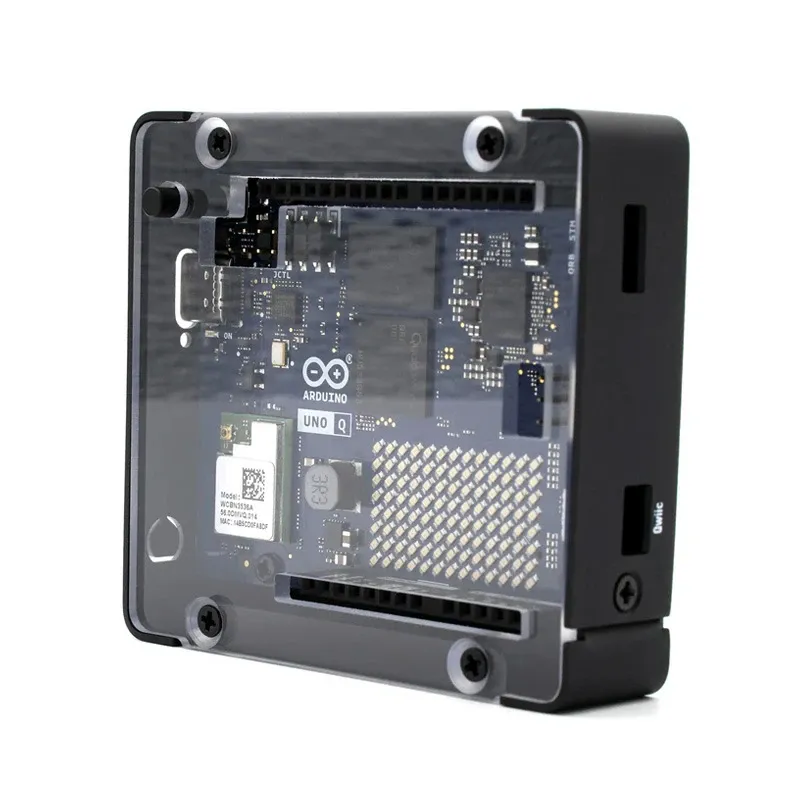 KKSB Cases Arduino Uno Q Case with Clear Polycarbonate Top - Image 4