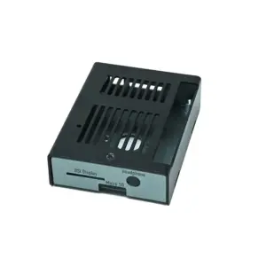 KKSB Cases Google Coral Dev Board Mini Case w/ GPIO Access, Black/Gray