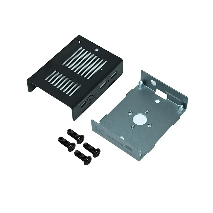KKSB Cases Google Coral Dev Board Mini Case w/ GPIO Access, Black/Gray - Image 4
