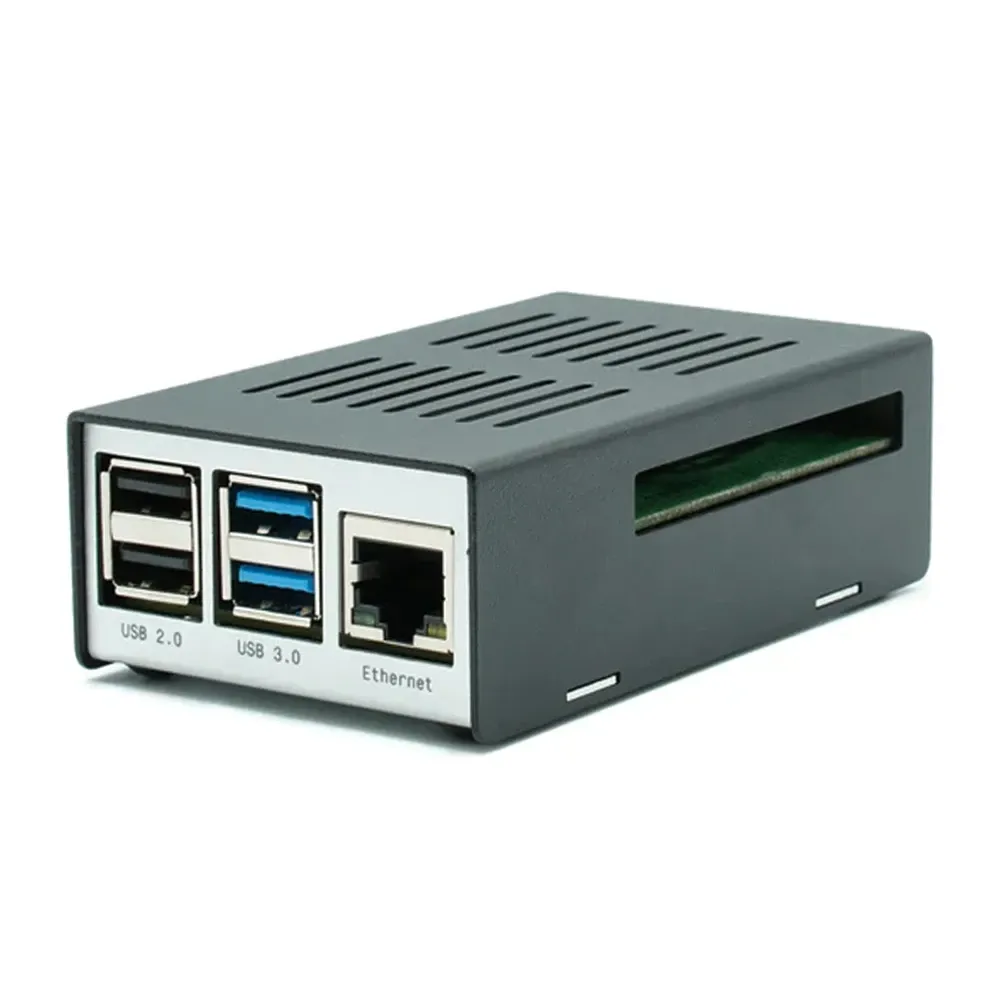 KKSB Cases Raspberry Pi 4 Case for Heatsink, Fan, PoE HAT