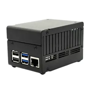 KKSB Cases Raspberry Pi 5 Case - HATs, Cooler & NVMe Support