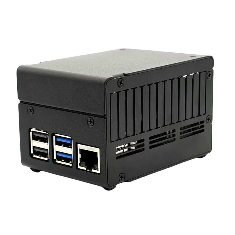 KKSB Cases Raspberry Pi 5 Case - HATs, Cooler & NVMe Support