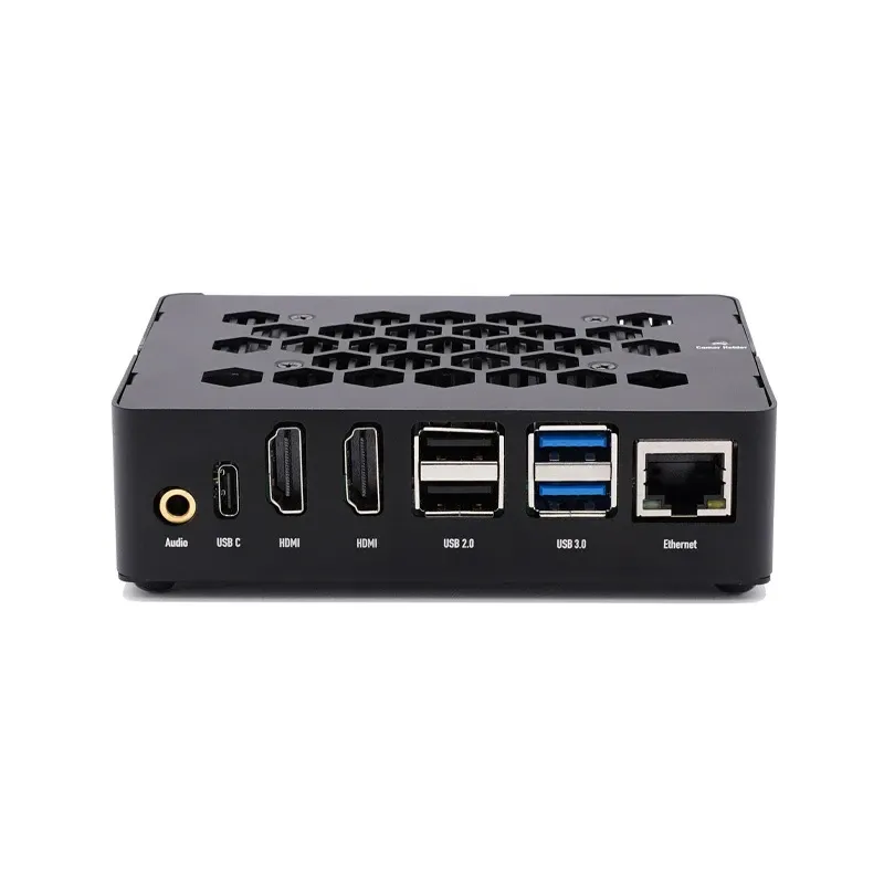 KKSB Cases ROCK 5B Black Aluminum Case w/ Heatsink - Image 3