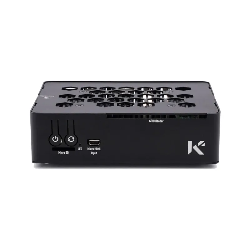 KKSB Cases ROCK 5B Black Aluminum Case w/ Heatsink - Image 4