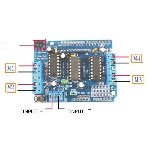 L293D Motor/Servo Driver Shield for Arduino - Image 2