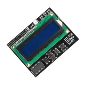LCD1602 RGB LCD HAT with Keypad for Raspberry Pi