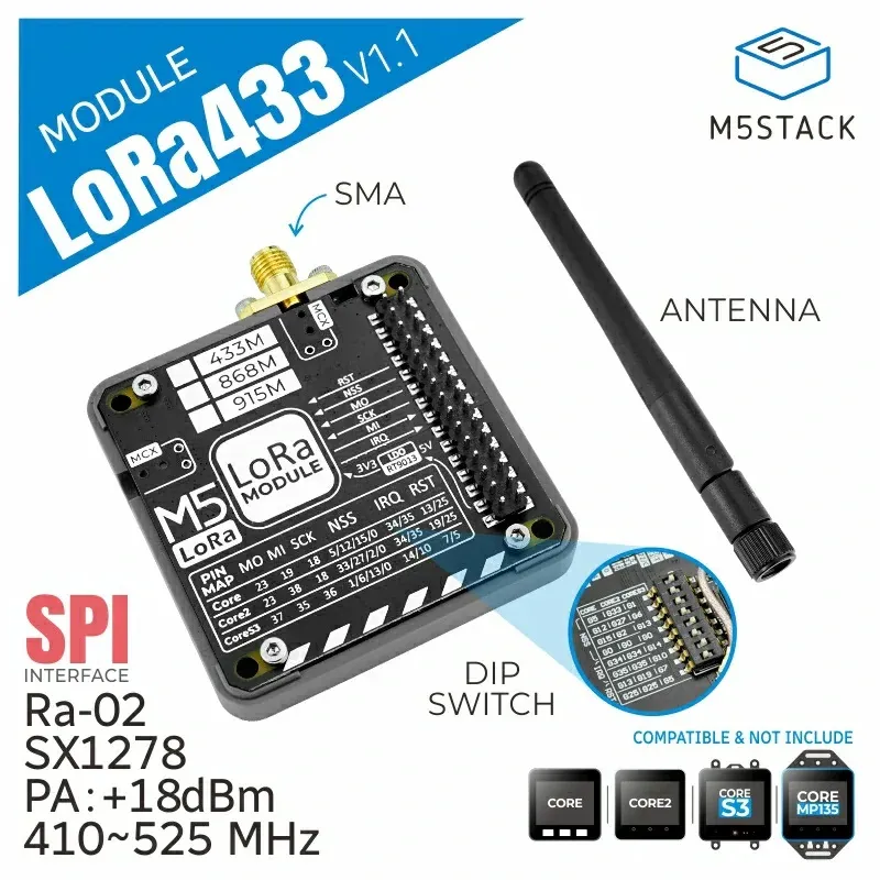 M5Stack LoRa Module 433MHz v1.1 - Image 4