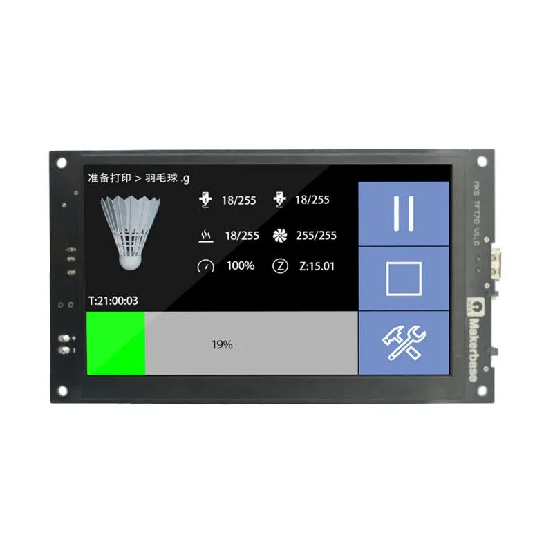Makerbase MKS TFT70 V1.1 7-inch Color TFT Touchscreen - Image 3