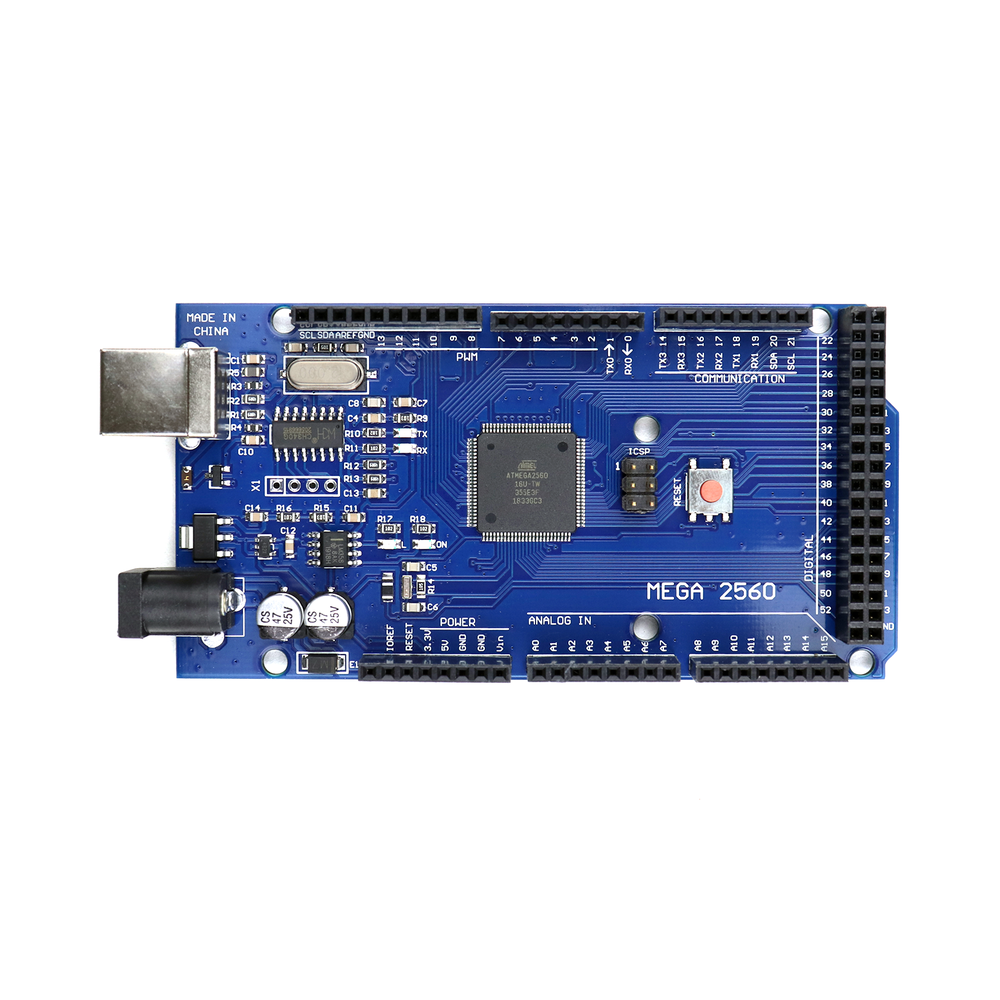 MEGA 2560 R3 Dev Board with ATmega2560 & CH340G - Image 2