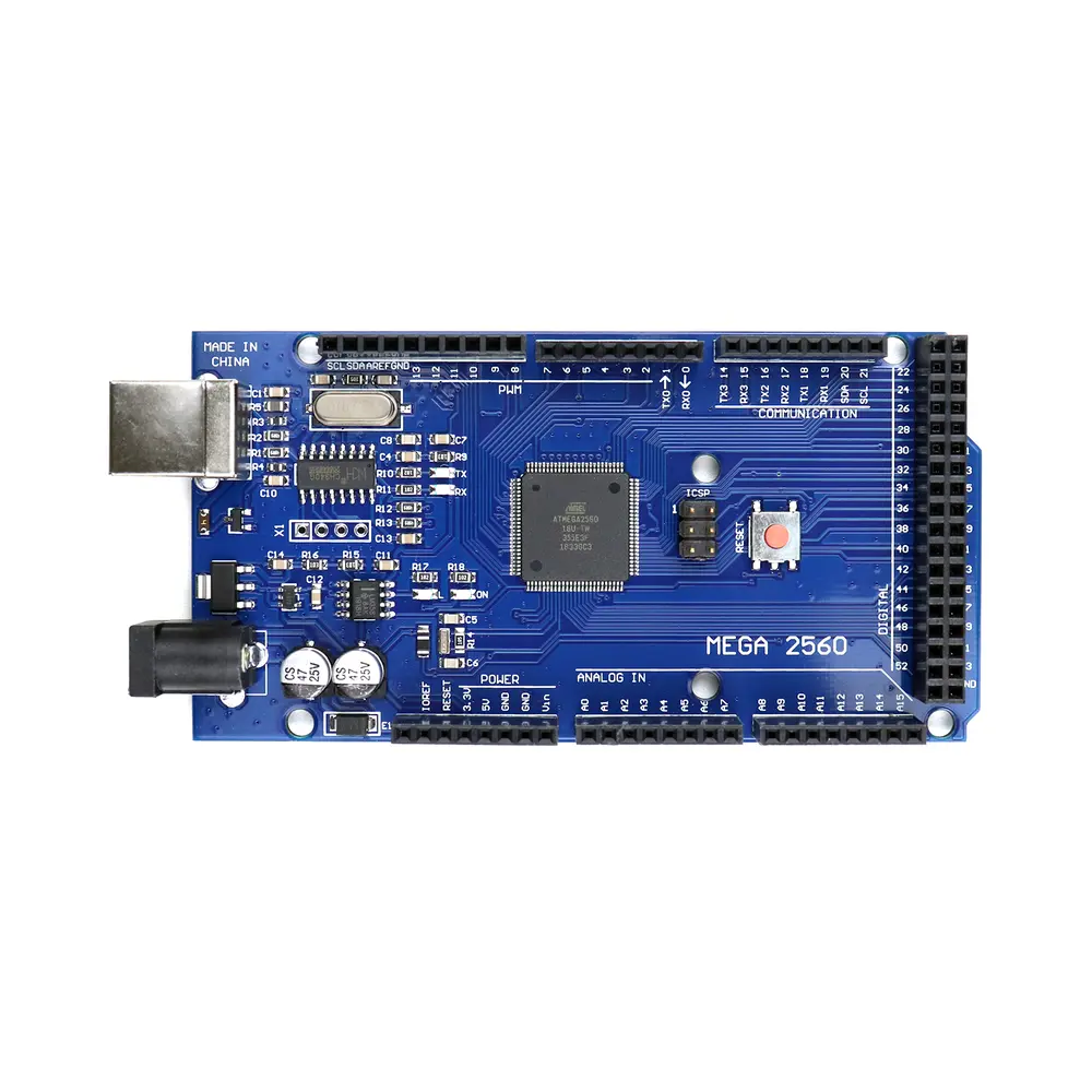 MEGA 2560 R3 Dev Board with ATmega2560 & CH340G - Image 2