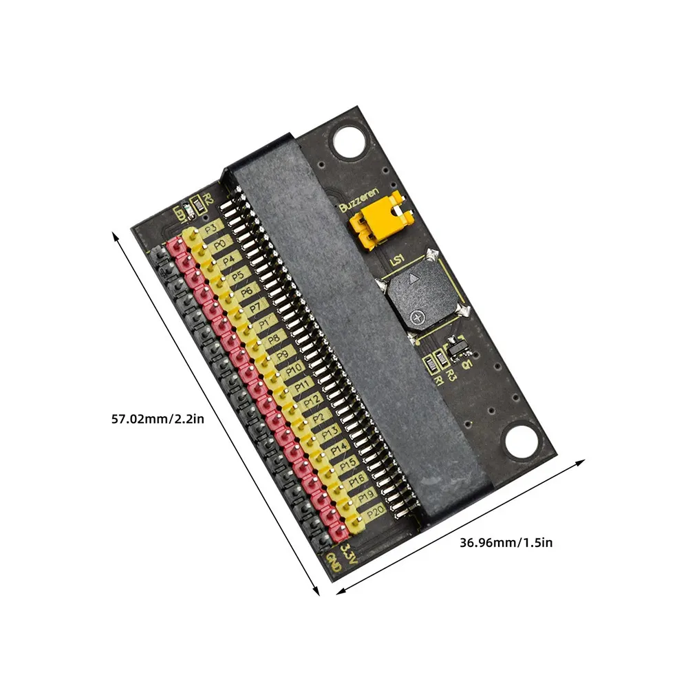 Micro:bit GPIO Expansion Board with Buzzer Breakout - Image 2