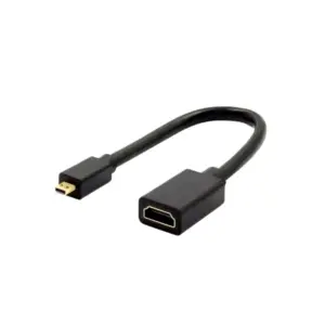 Micro HDMI to HDMI Cable - 10cm for Pi 4B/5