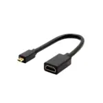 Micro HDMI to HDMI Cable - 10cm for Pi 4B/5