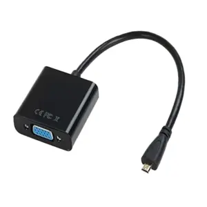 Micro HDMI to VGA Converter Adapter w/ 15cm Cable