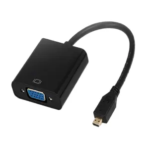 Micro HDMI to VGA Converter Cable (No Audio)