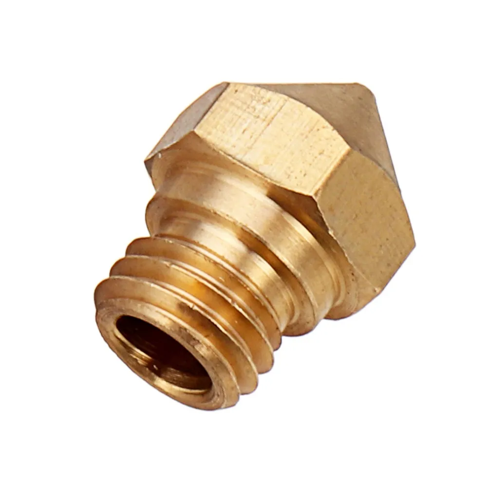 MK10 M7 Brass Nozzle for 1.75mm Filament - 0.4mm Output - Image 2