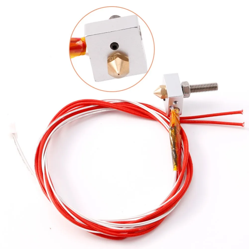 MK8 Extruder Kit for Makerbot Prusa i3 1.75/0.4mm Printhead - Image 2