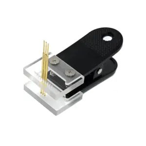 MuseLAB 2.0mm 1x3Pin PCB Clamp Fixture Gold-Pogo Debug