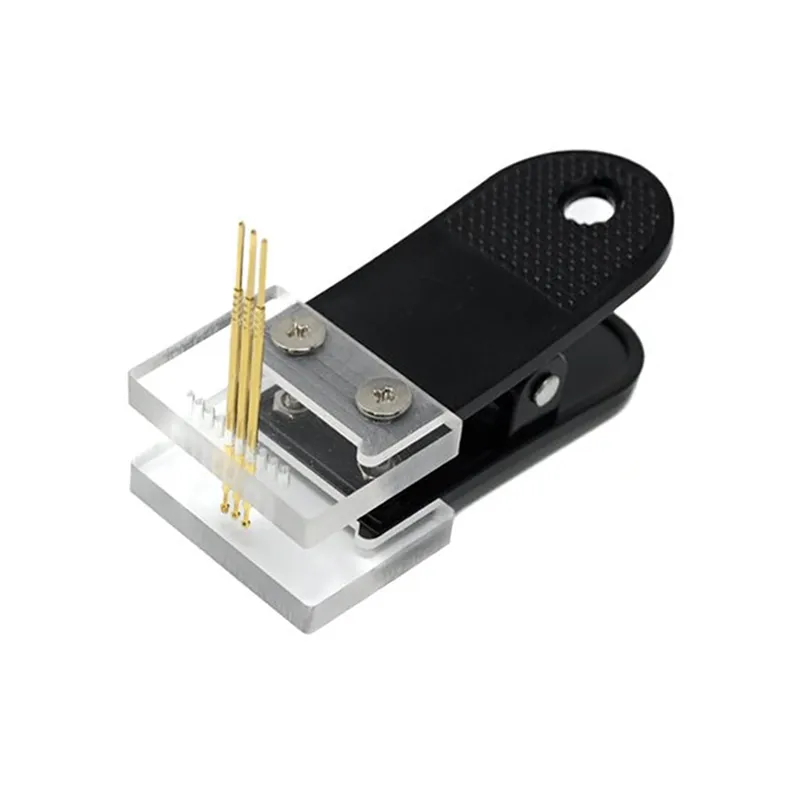 MuseLAB 2.0mm 1x3Pin PCB Clamp Fixture Gold-Pogo Debug