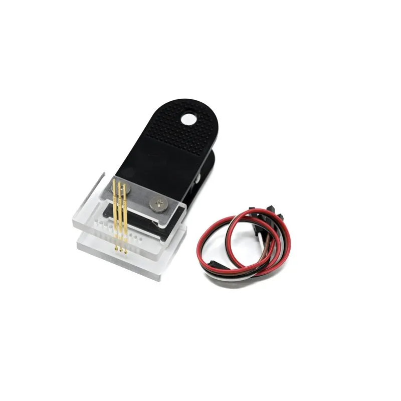 MuseLAB 2.0mm 1x3Pin PCB Clamp Fixture Gold-Pogo Debug - Image 2