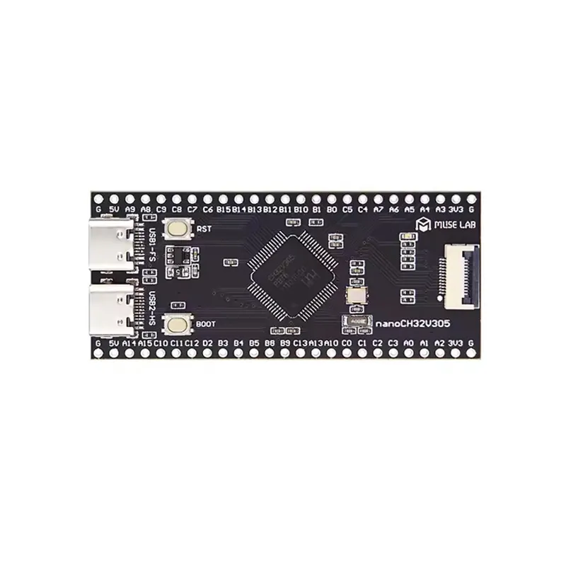 MuseLAB nanoCH32V305 RISC-V Dev Board w/ Dual Type-C, LCD - Image 3