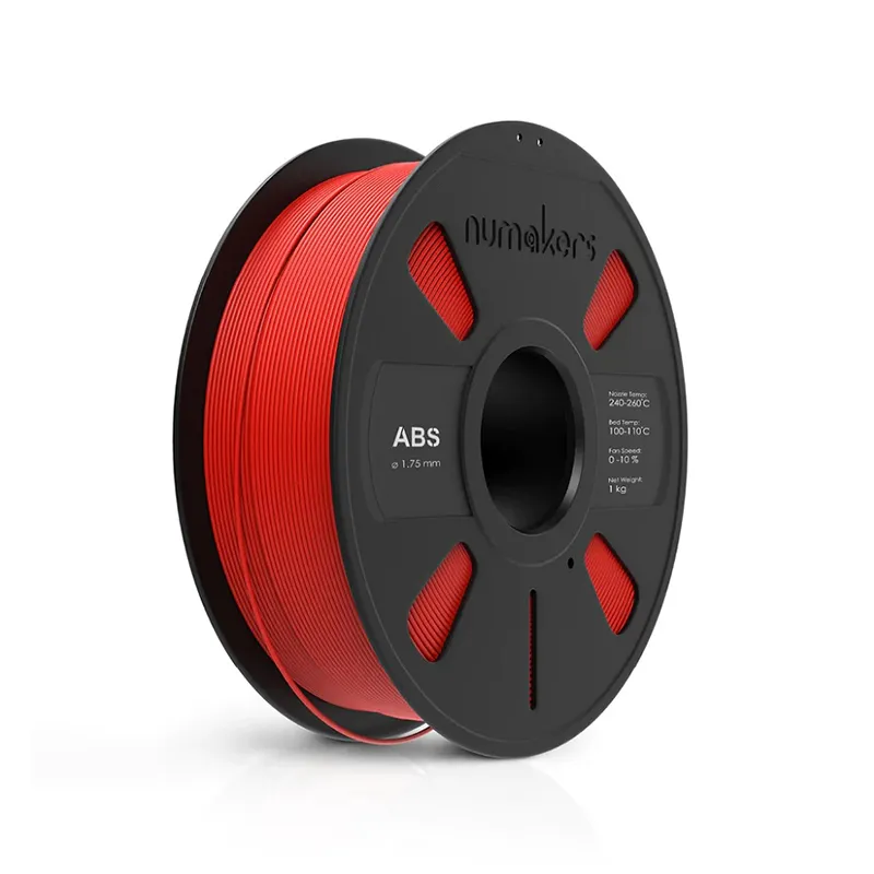 Numakers ABS Filament, Apple Red, 1.75mm, 1kg