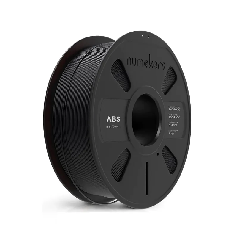 Numakers ABS Filament - Pitch Black (1.75mm/1kg)