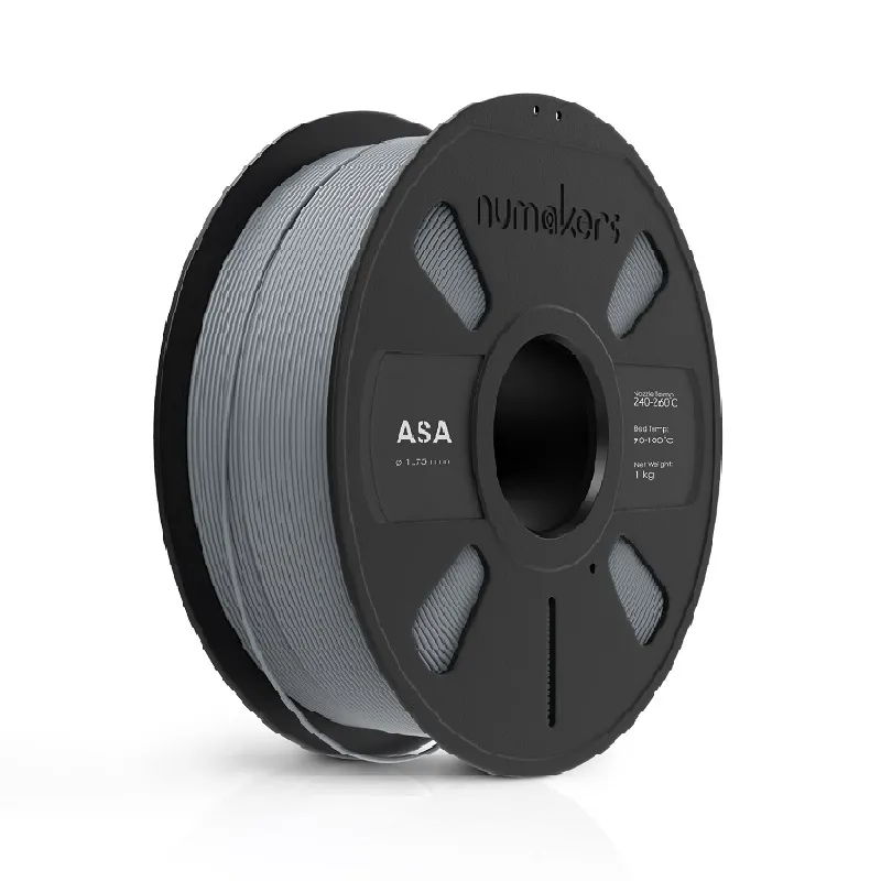 Numakers ASA Filament, Light Gray (1.75mm, 1kg)