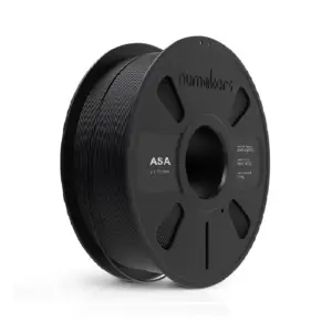 Numakers ASA Filament - Pitch Black (1.75mm, 1kg)