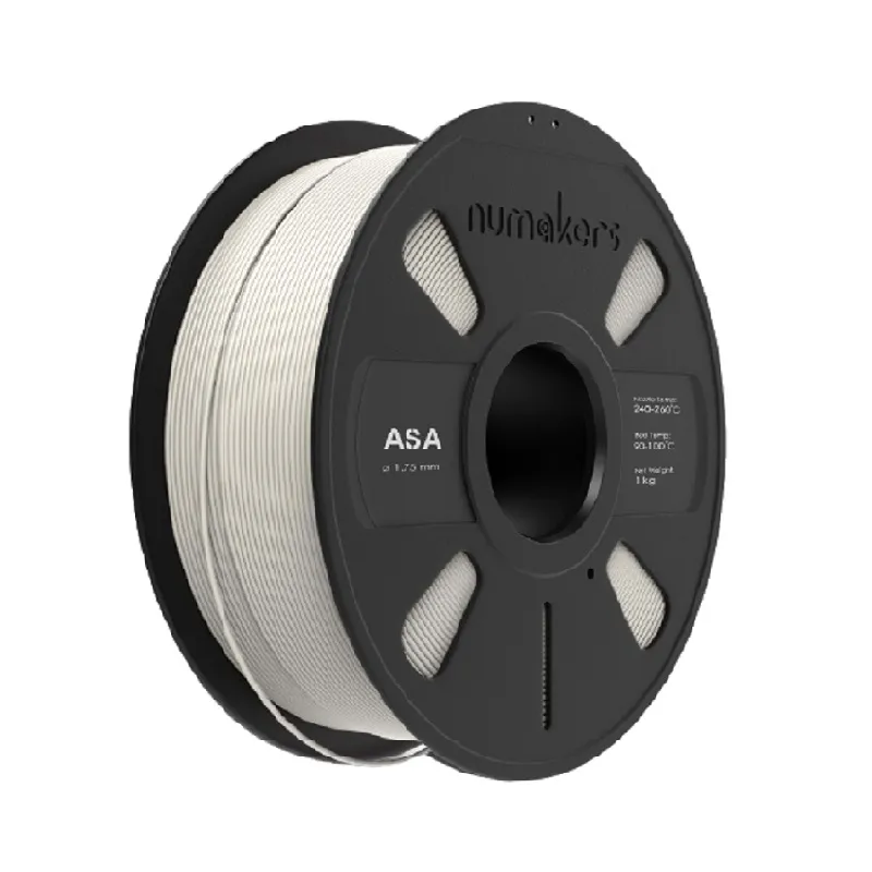 Numakers ASA Filament - Pure White (1.75mm, 1kg)