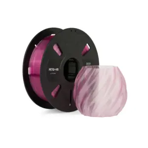 Numakers PETG-HS 1.75mm Translucent Pink Filament 1kg