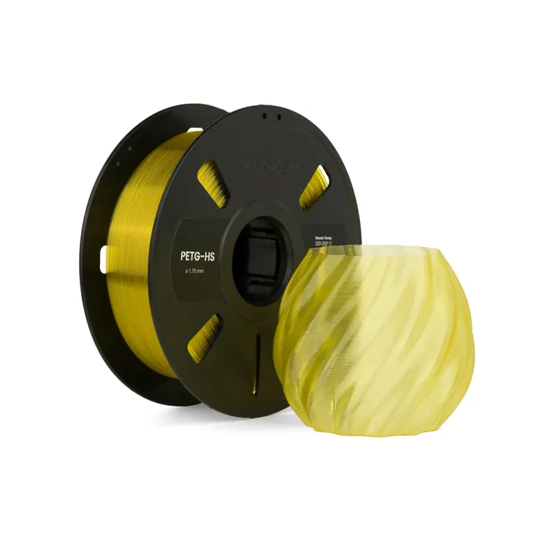 Numakers PETG-HS 1.75mm Translucent Yellow Filament 1kg