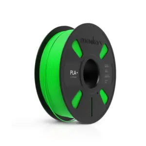 Numakers PLA+ Filament - Fluorescent Green (1.75mm/1kg)