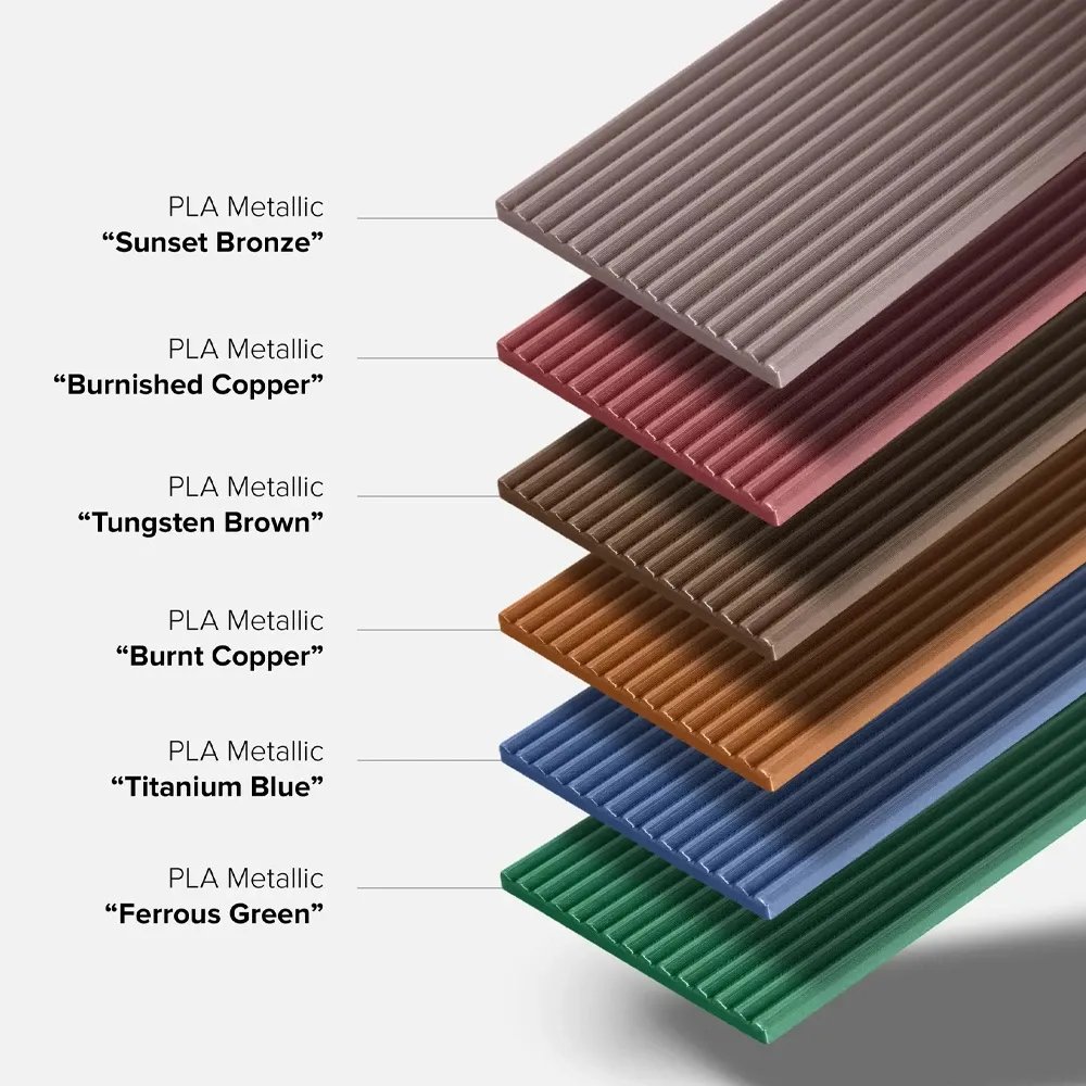 Numakers PLA Metallic Burnished Copper Filament 1kg - Image 3