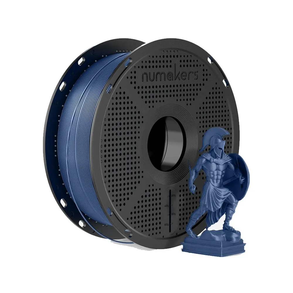 Numakers PLA Metallic Titanium Blue Filament 1.75mm 1kg