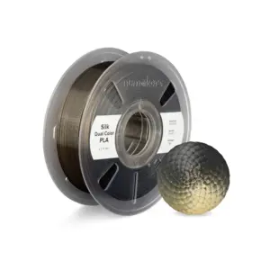 Numakers PLA Silk Dual Color Black-Gold Filament 1kg
