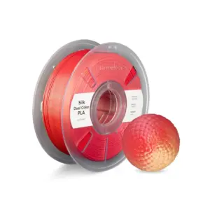Numakers PLA Silk Dual Color Red-Gold 1.75mm 1kg Filament