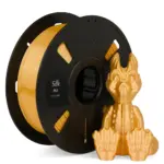Numakers PLA Silk Filament - Gold, 1.75mm 1kg Spool