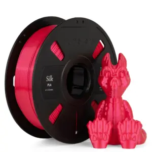 Numakers PLA Silk Filament - Red 1.75mm 1kg Spool