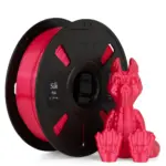 Numakers PLA Silk Filament - Red 1.75mm 1kg Spool