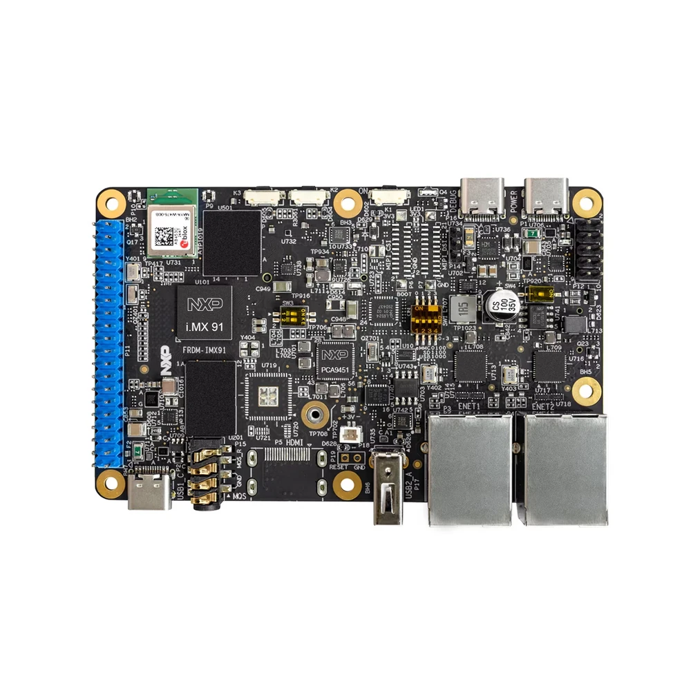 NXP Semiconductors FRDM-IMX91 i.MX 91 Cortex-A55 Development Board - Image 2