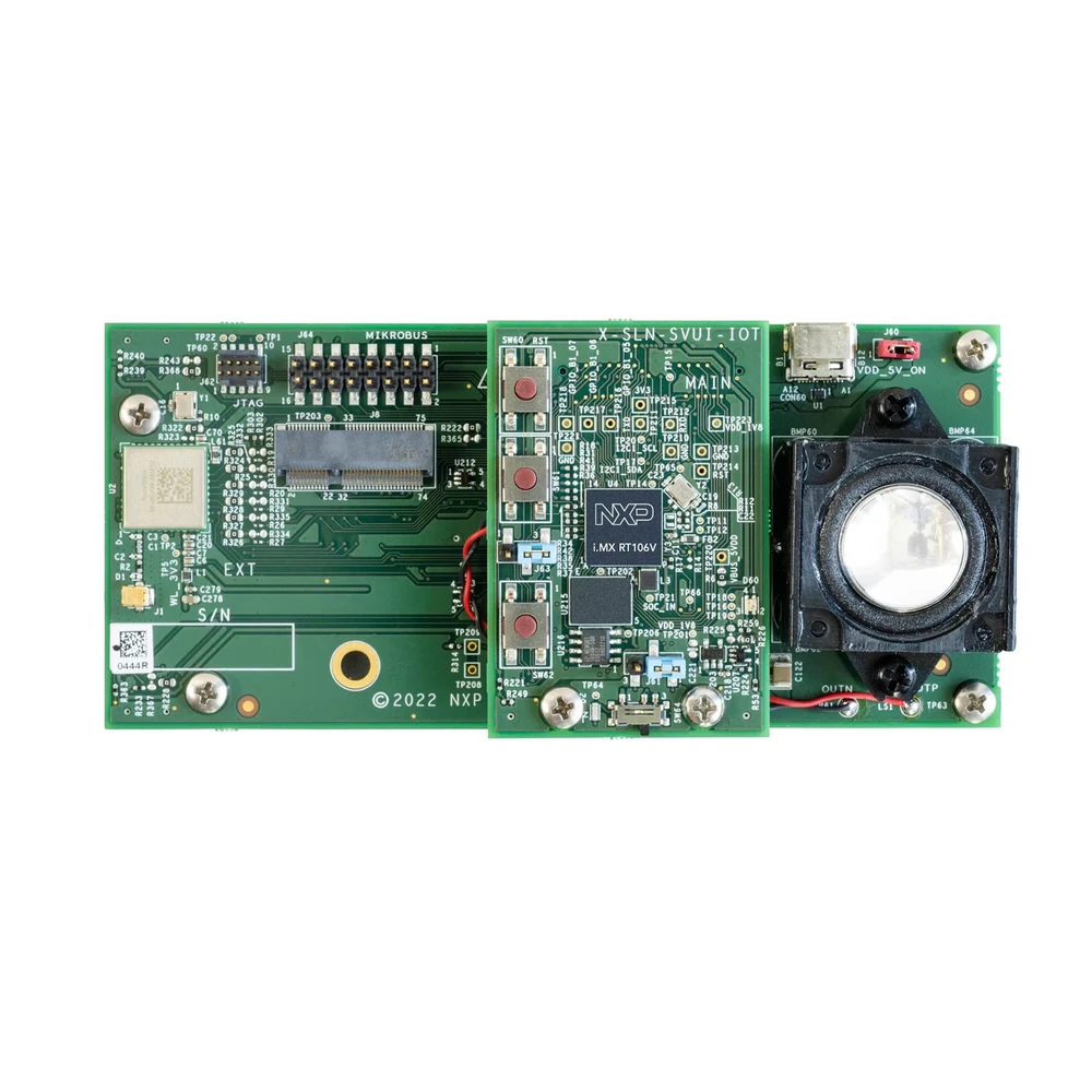 NXP Semiconductors SLN-SVUI-IOT Smart Voice i.MX RT106V Eval Board - Image 2