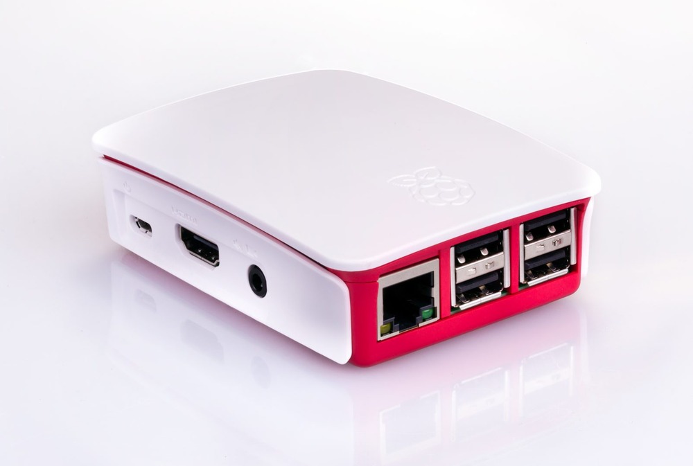 Official Raspberry Pi 3 Case for Pi 3 B/B+ (Red-White) - Image 3
