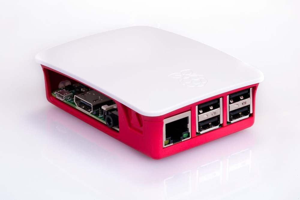 Official Raspberry Pi 3 Case for Pi 3 B/B+ (Red-White) - Image 4