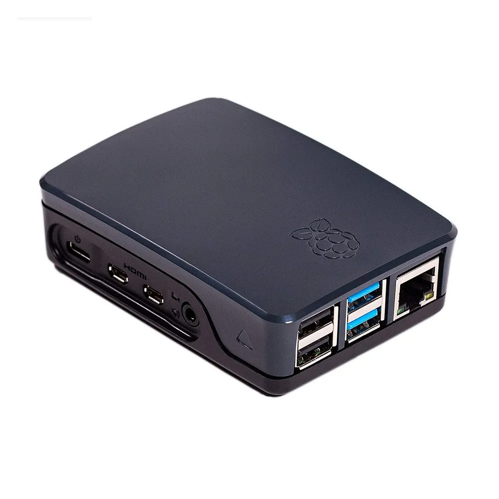 Official Raspberry Pi 4 Case - Black/Grey - Image 3