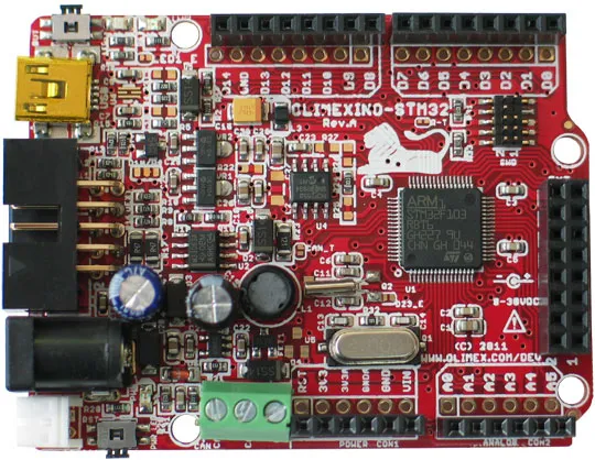 Olimex OLIMEXINO-STM32 Board with STM32F103RBT6 Microcontroller - Image 3