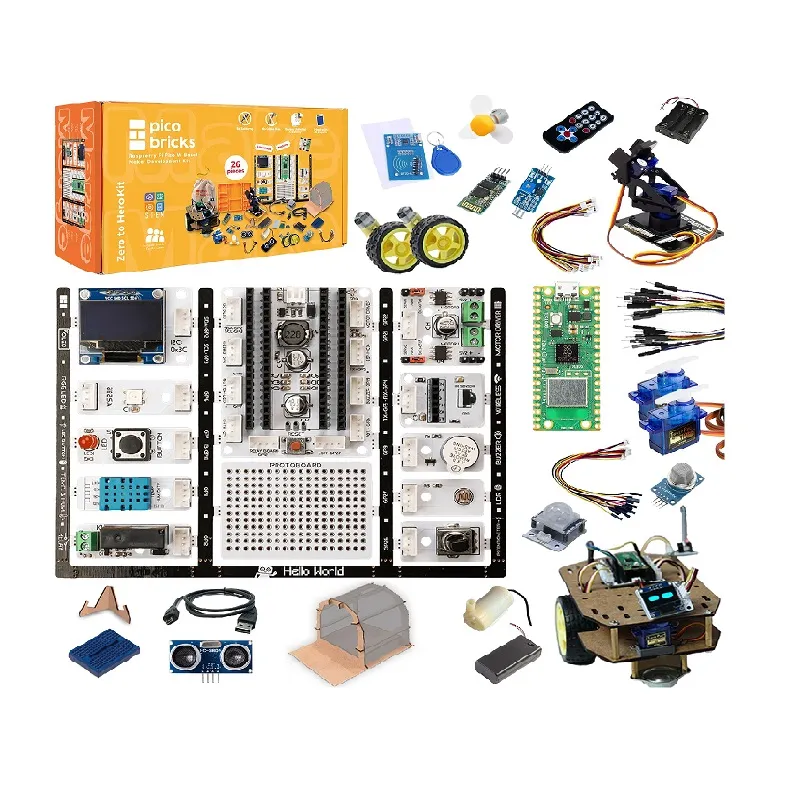 PicoBricks Zero to Hero Kit for Raspberry Pi Pico W - Image 3