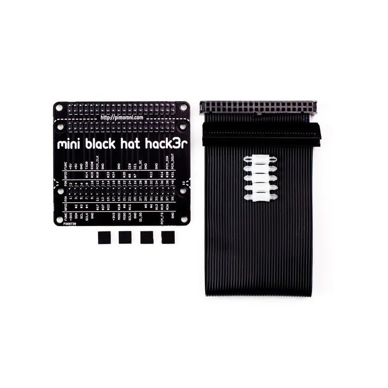 Pimoroni Mini Black HAT Hack3r - Solder Yourself Kit - Image 2