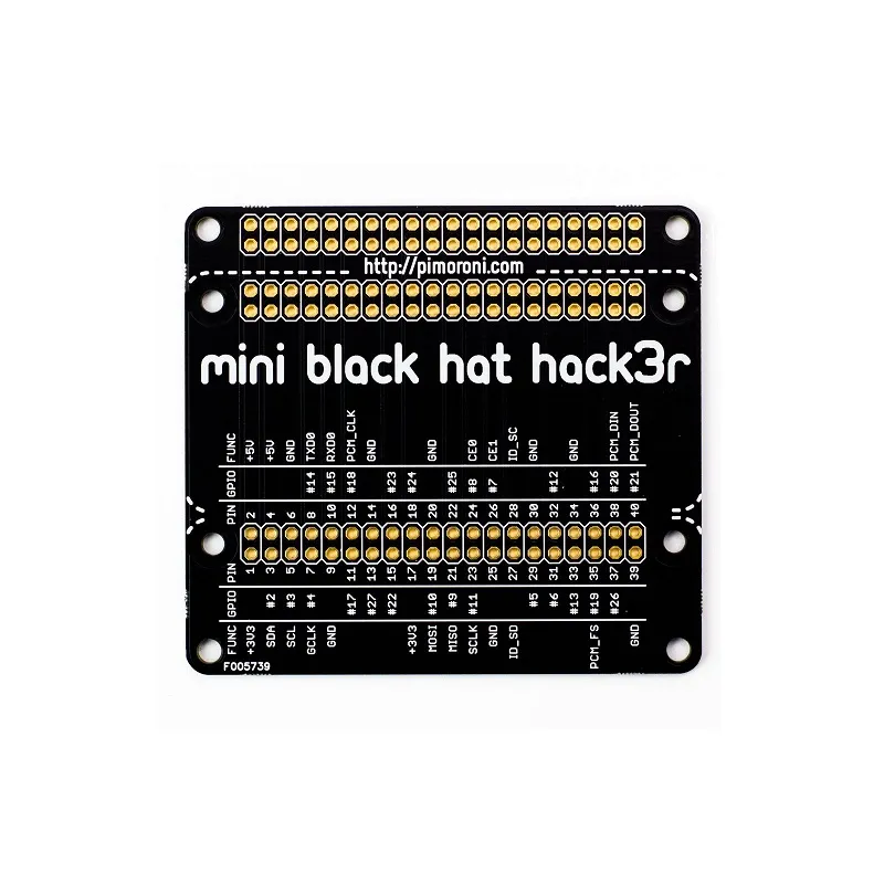 Pimoroni Mini Black HAT Hack3r - Solder Yourself Kit - Image 3