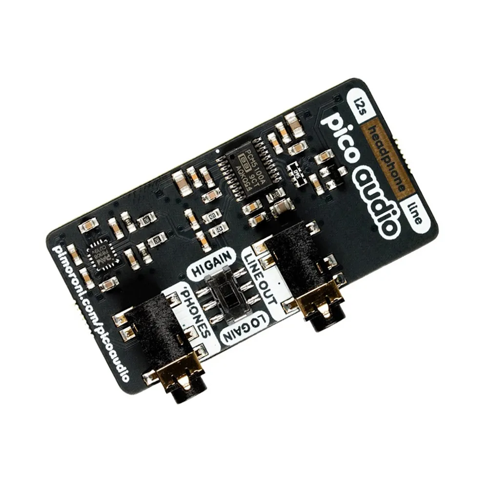 Pimoroni Pico Audio Pack - Line-Out & Headphone Amp